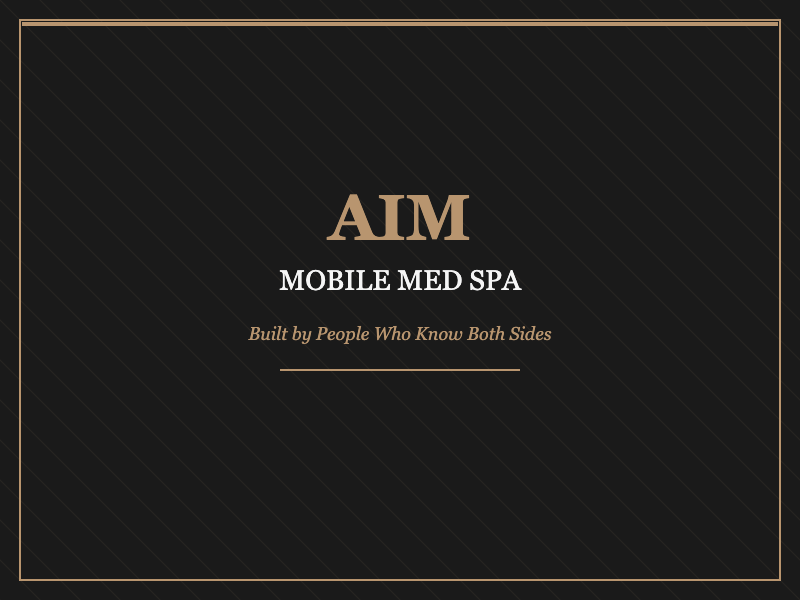 AIM Mobile Med Spa team expertise